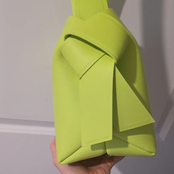 Acne Studios Neon Green Musubi Small - Picture 3 of 7